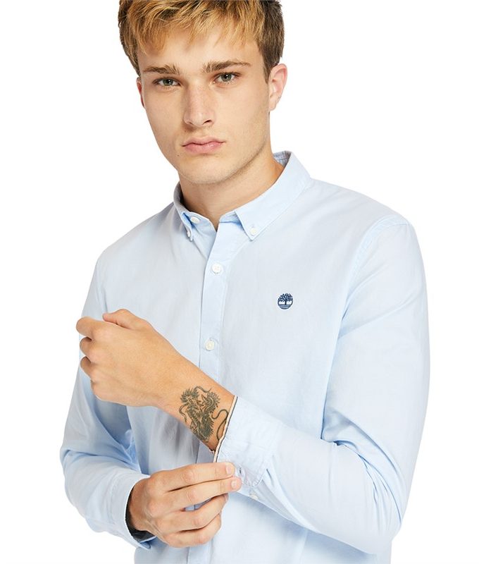 Ls ela river elevated oxford solid shirt slim