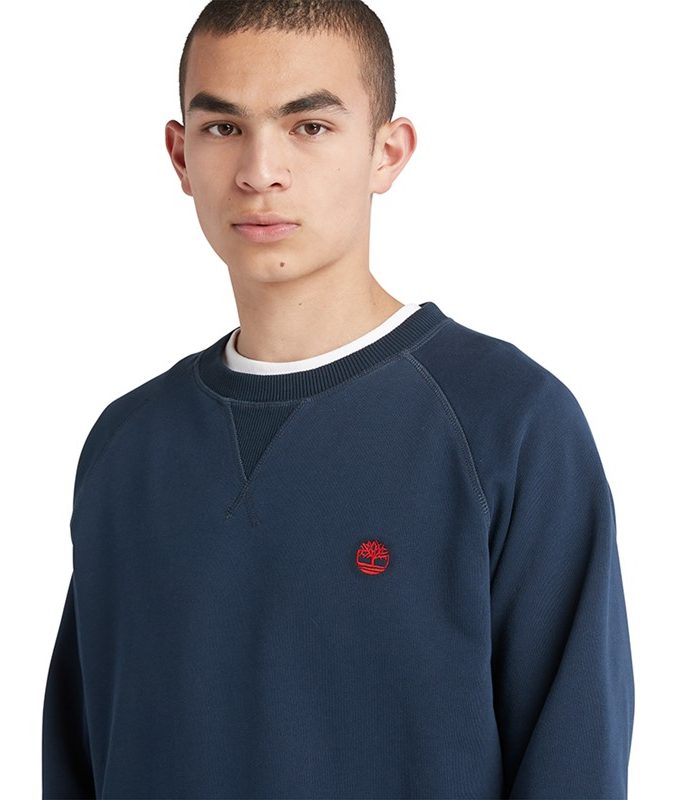 Ls exeter river basic loopback crew sweatshirt