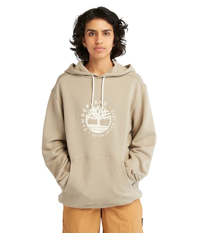 Refibra logo hooded sweatshirt