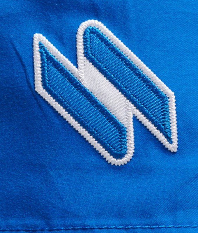 Code applque 19inch swim short