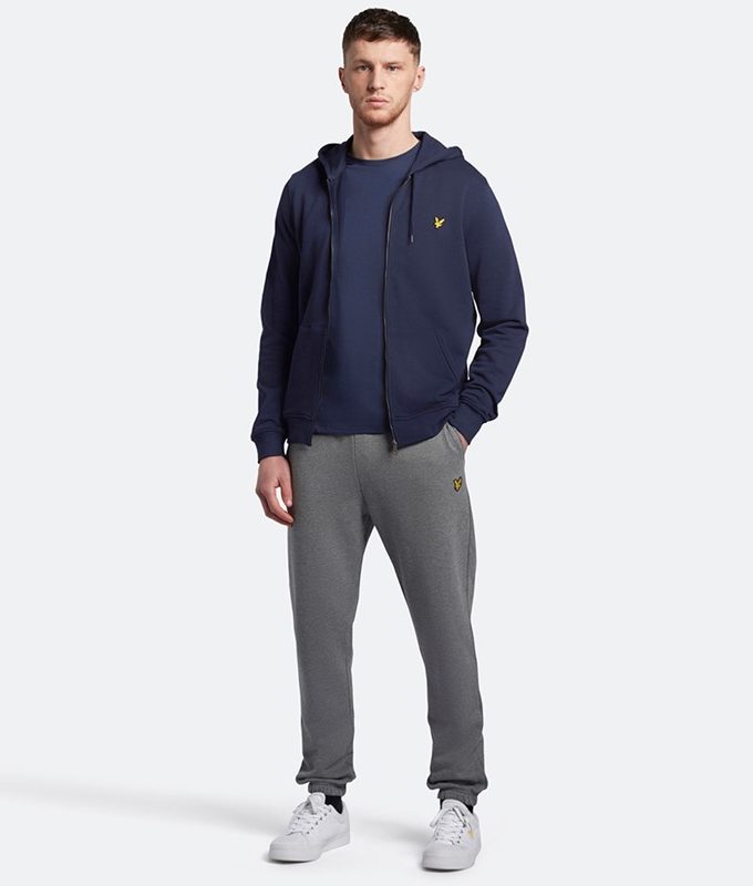 Zip through hoodie