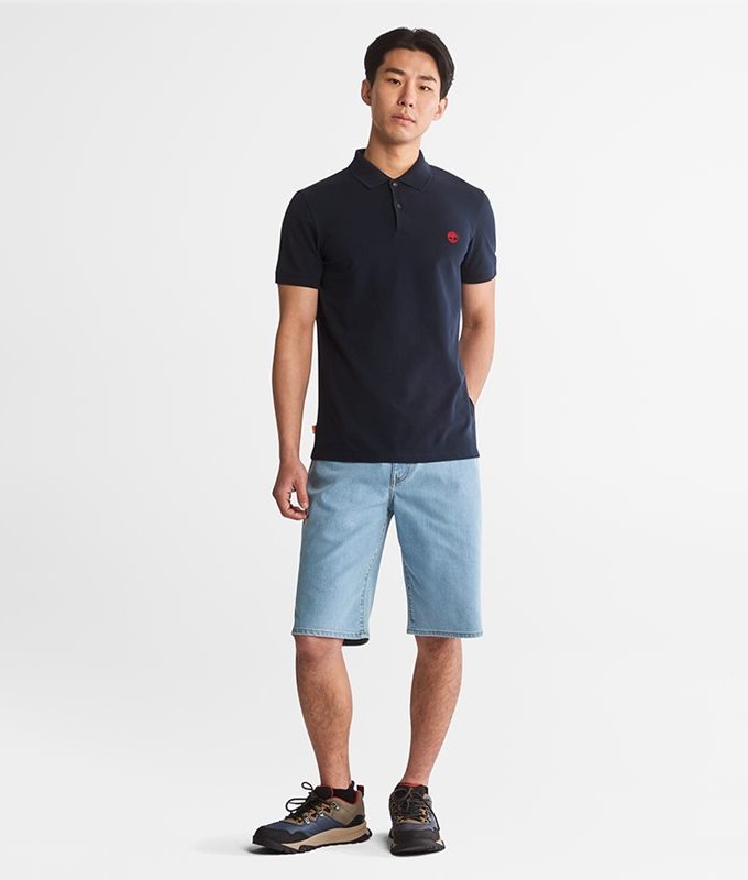 Ss merrymeeting river stretch polo slim