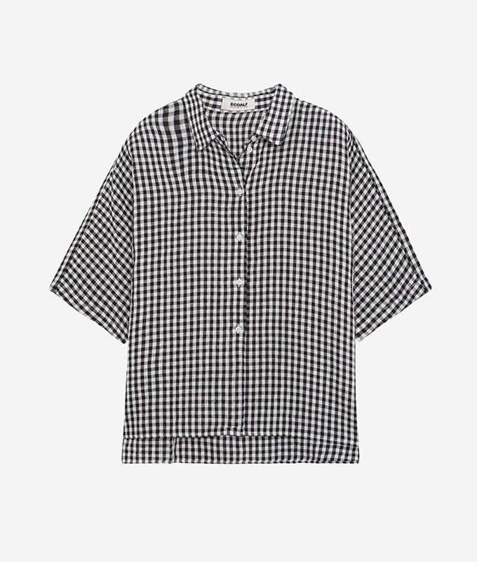 Melaniaalf vichy shirt woman