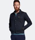 Crest weave overshirt