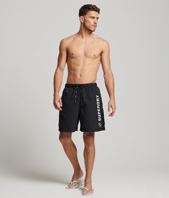 Code applque 19inch swim short
