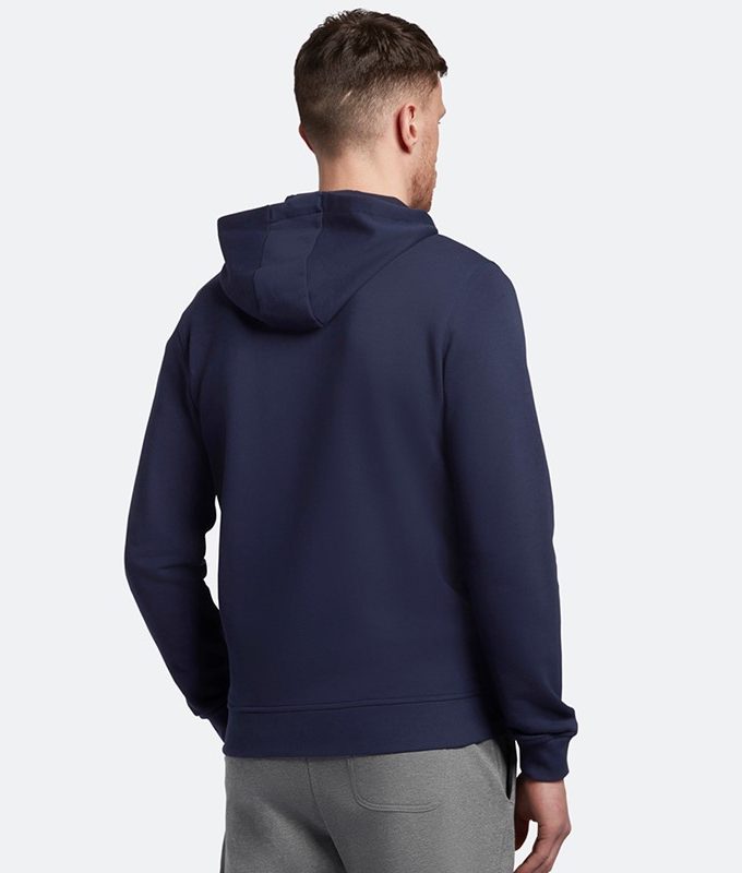 Zip through hoodie