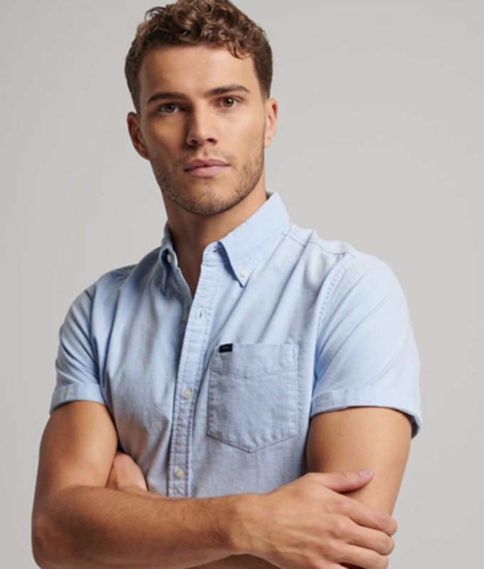 Vintage oxford s/s shirt*d2