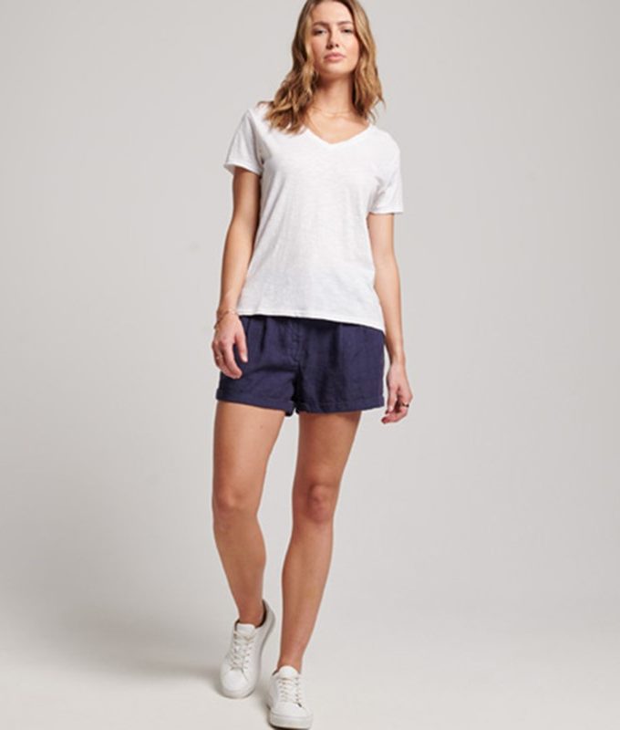 Studios overdyed linen short*d