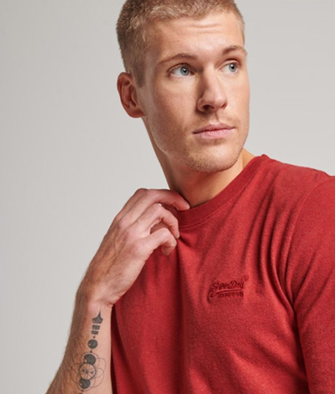 Vintage logo emb l/s top*d1