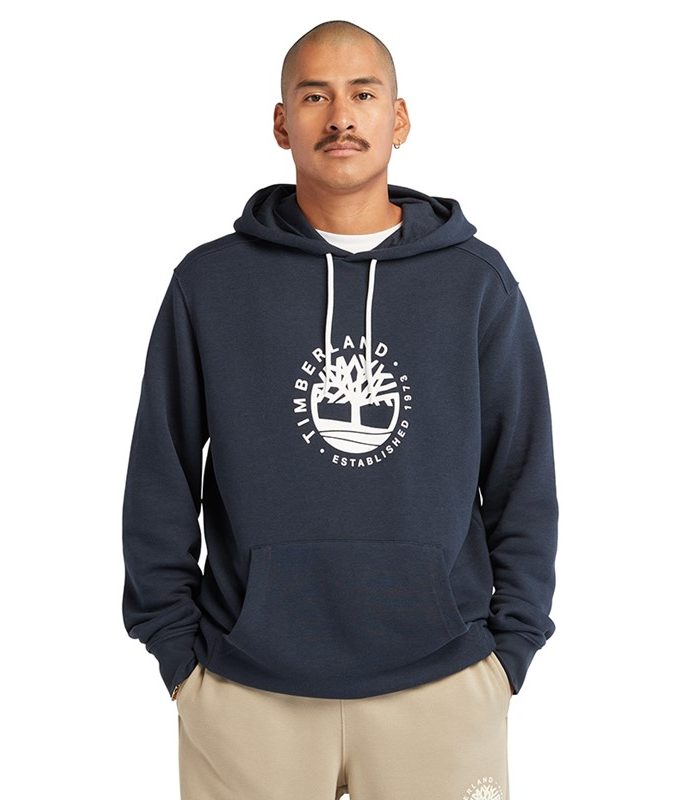Refibra logo hooded sweatshirt