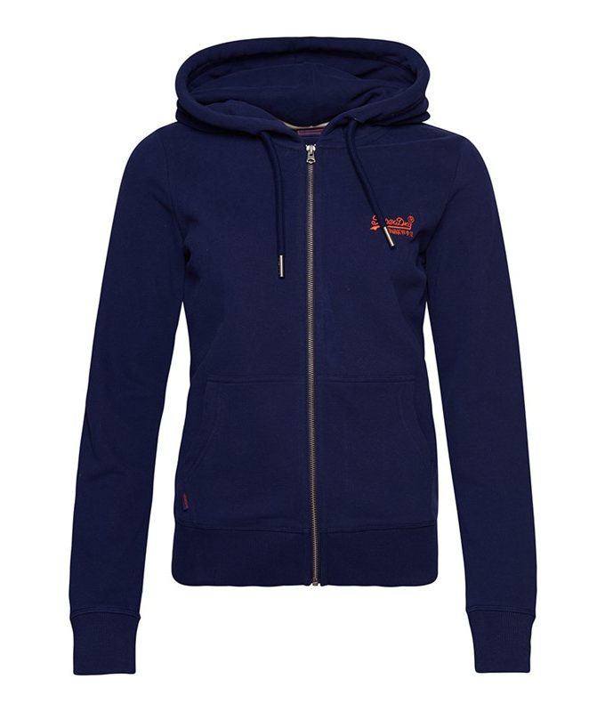 Vintage logo emb ziphood ub*d1