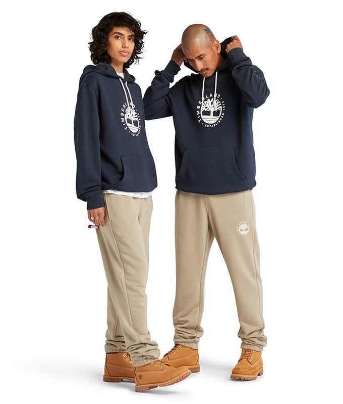 Refibra logo hooded sweatshirt