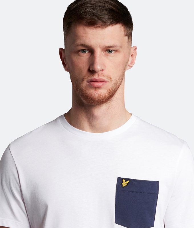 Contrast pocket t-shirt