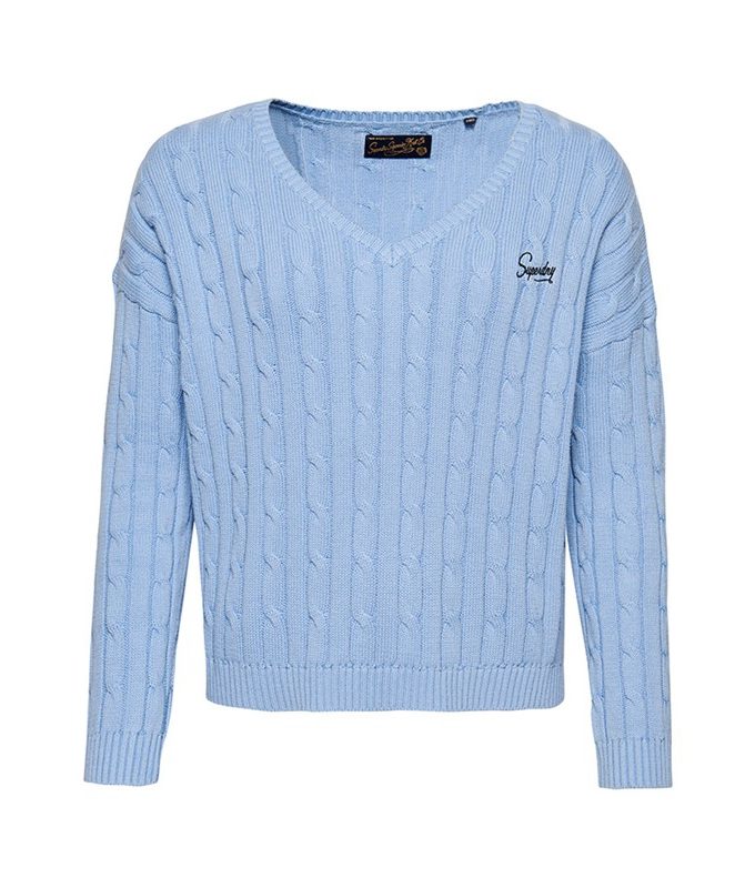 Vintage v neck cable*d1