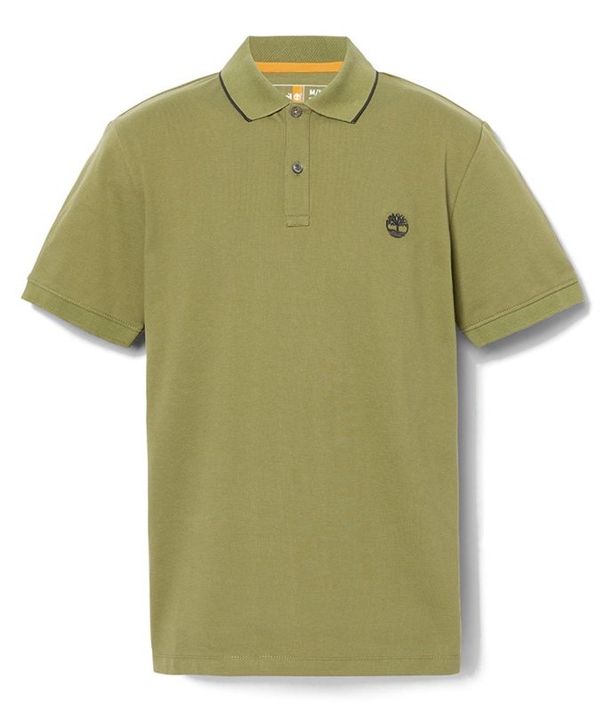 Ss millers river collar neck print polo