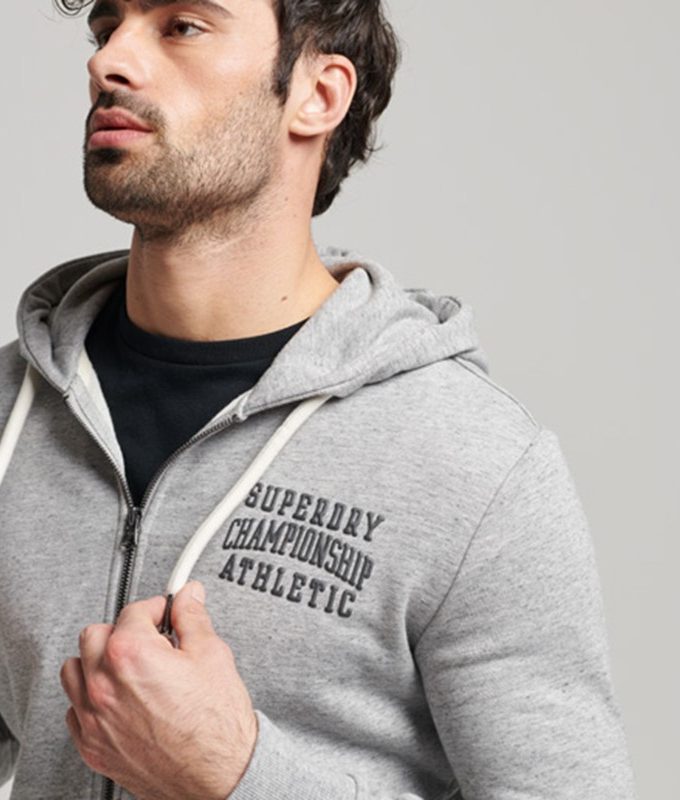 Vintage gym ath ziphood ub*d1-