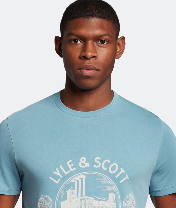 Hawick print t-shirt