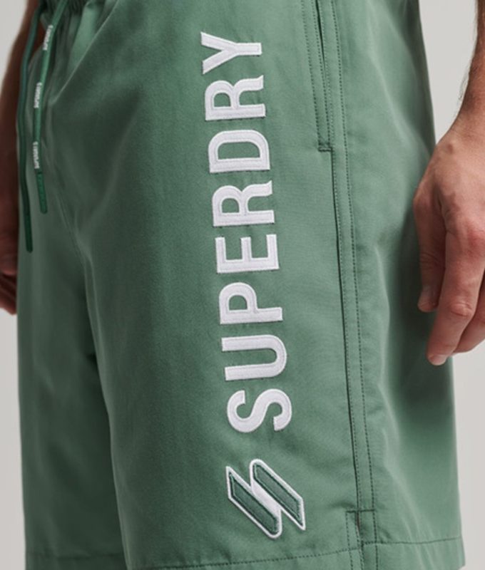 Code applque 19inch swim short