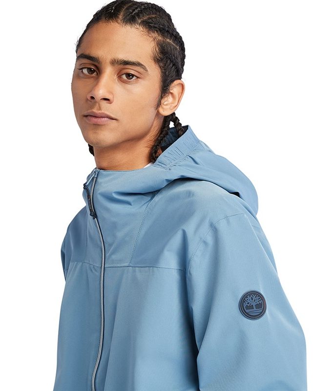 Hooded coastal cool bomber jacket