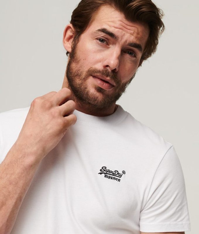 Vintage logo emb tee mw*d1-lig