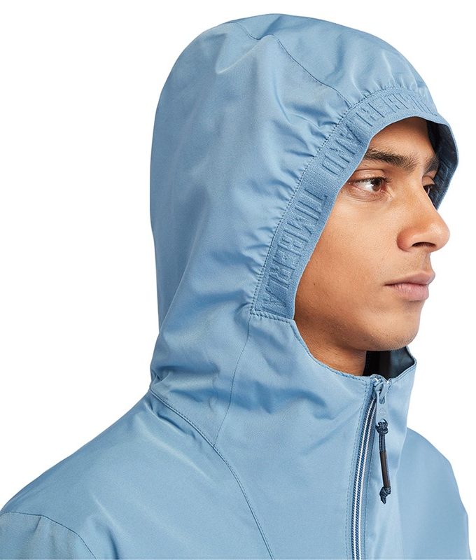 Hooded coastal cool bomber jacket