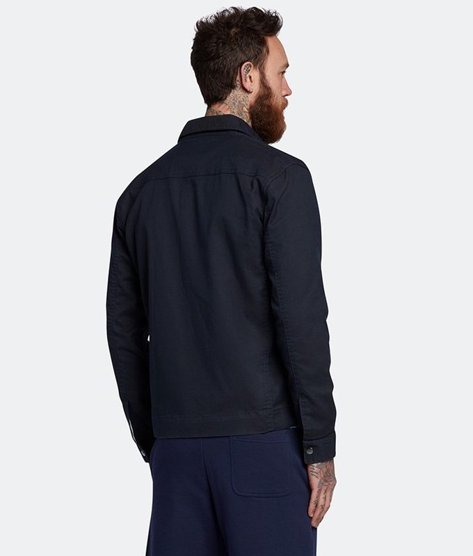 Crest weave overshirt