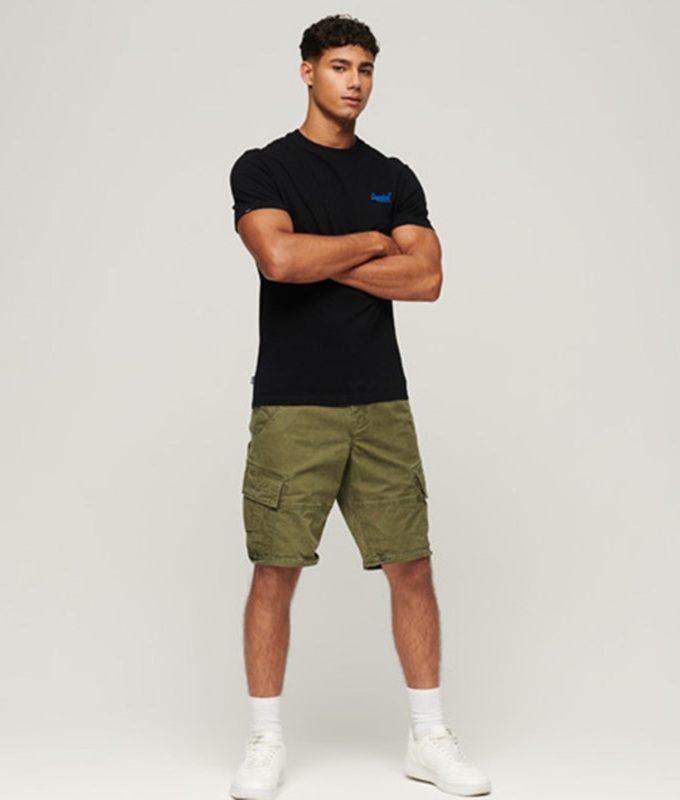 Vintage logo emb tee mw*d1-lig