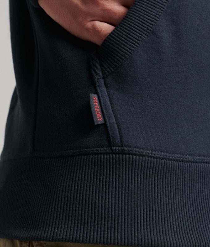 Vintage logo emb ziphood ub*d1