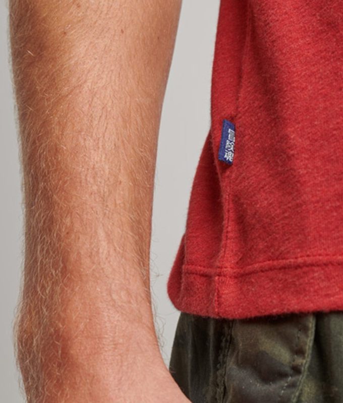 Vintage logo emb l/s top*d1