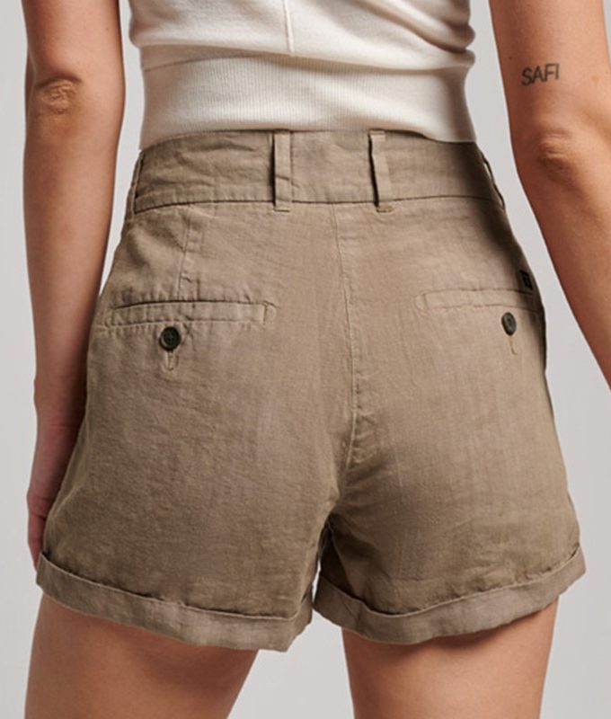 Studios overdyed linen short*d