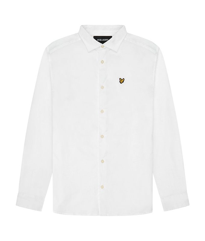 Slim fit poplin shirt