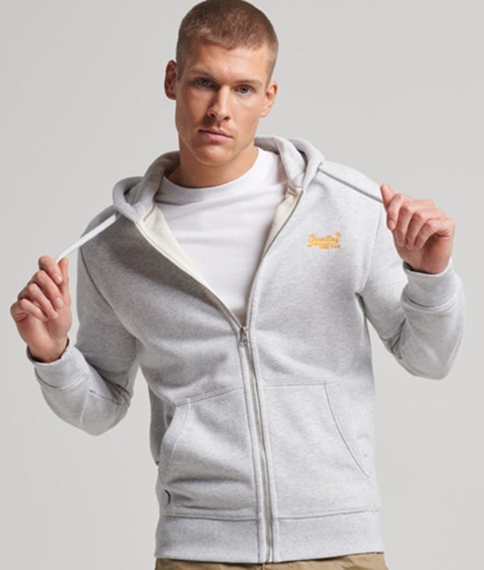 Vintage logo emb ziphood ub*d1
