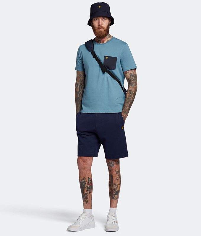 Contrast pocket t-shirt
