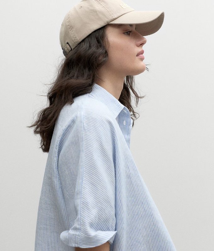 Melaniaalf stripes shirt woman