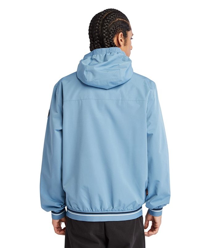 Hooded coastal cool bomber jacket