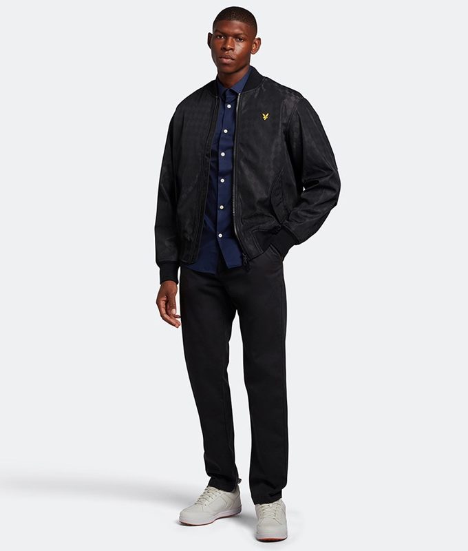 Slim fit poplin shirt