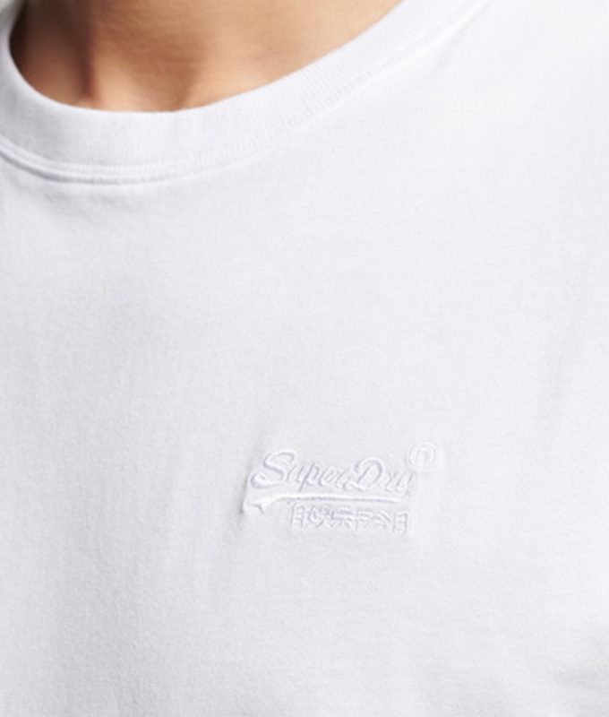 Vintage logo emb l/s top*d1