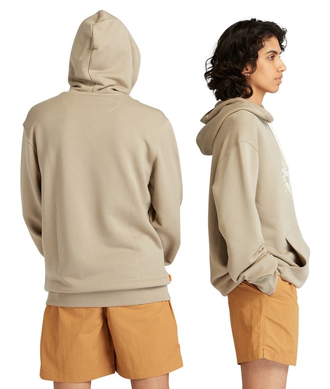 Refibra logo hooded sweatshirt