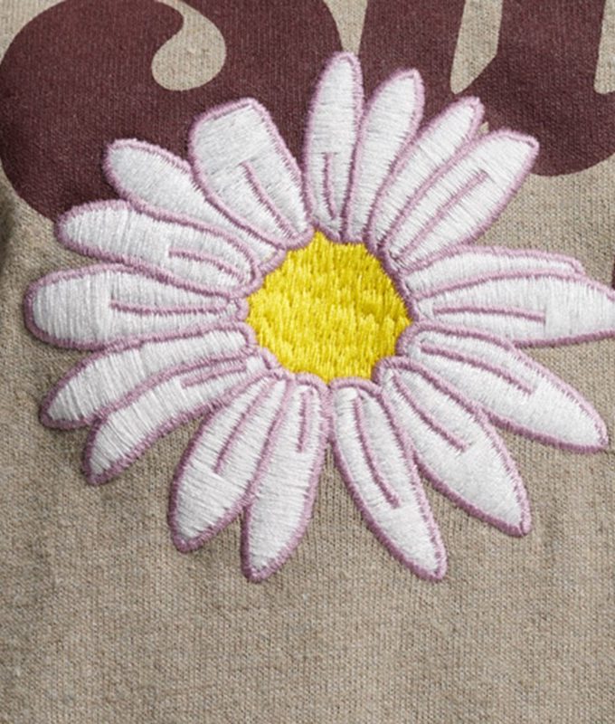 Vintage floral scripted tee*d1