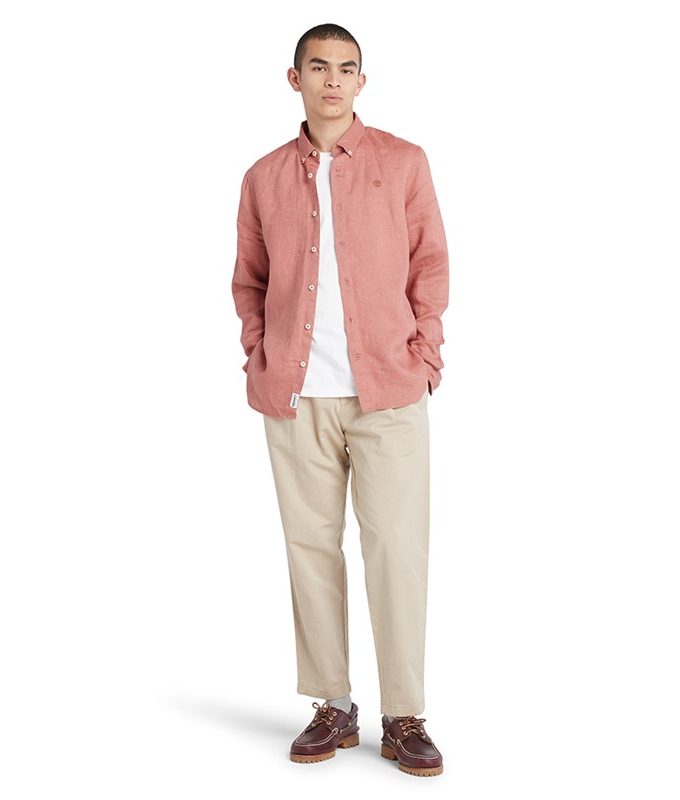 Ls mill river linen shirt slim