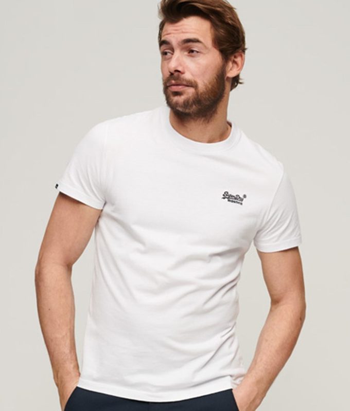 Vintage logo emb tee mw*d1-lig