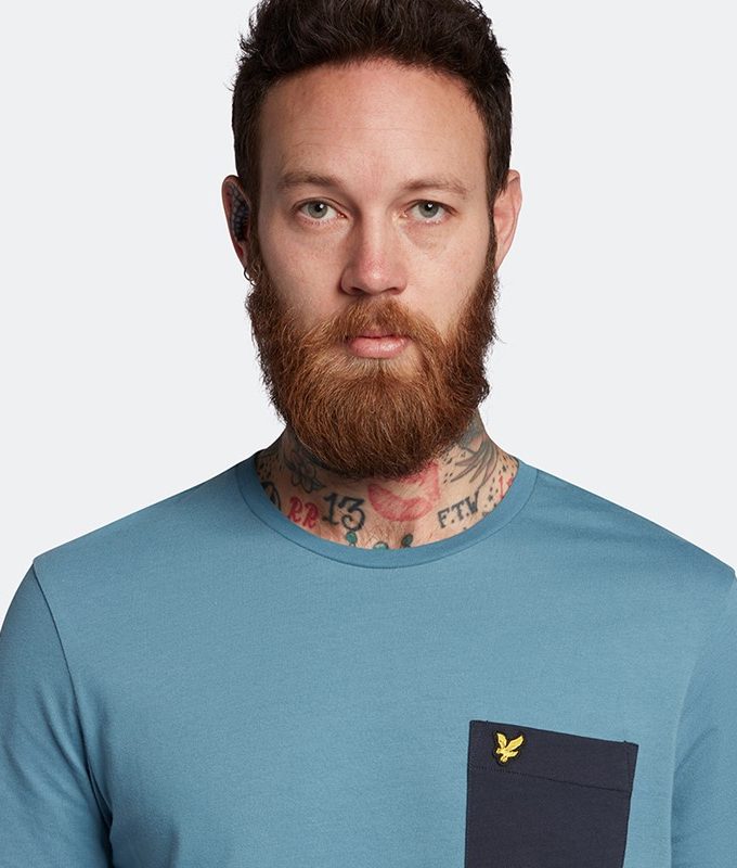 Contrast pocket t-shirt